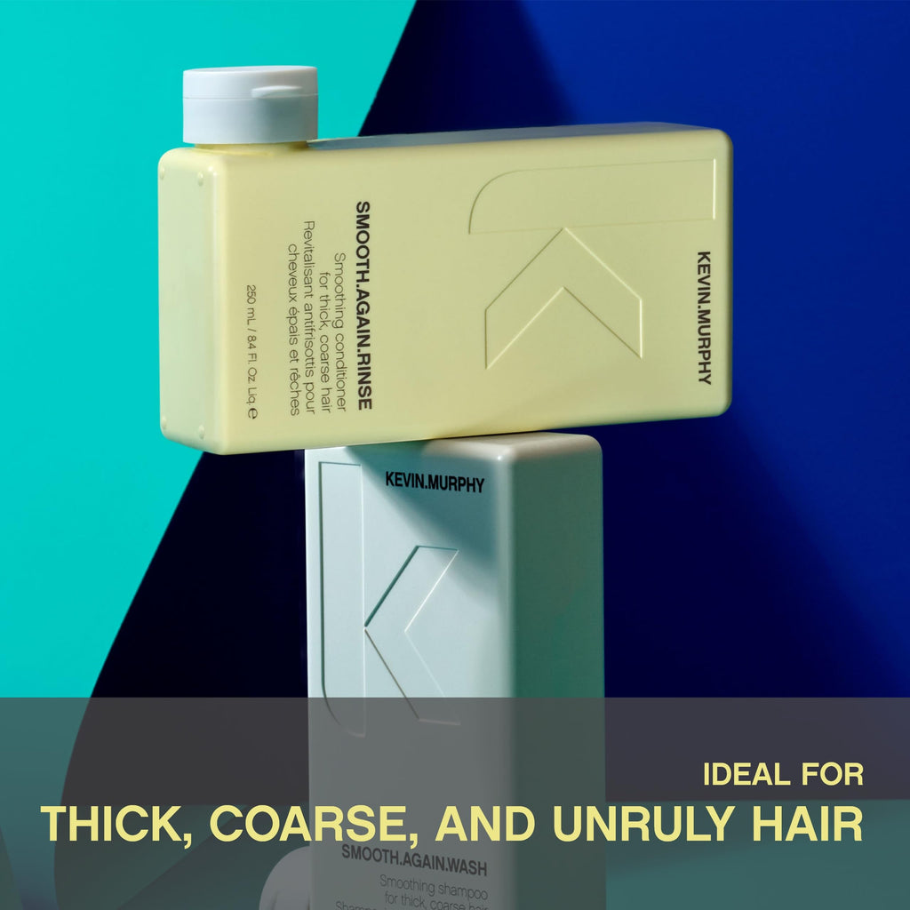 Kevin.MURPHY Smooth.Again – Smoothing Leave-In for Thick, Coarse Hair (Anti-Frizz) – 2 x 200ml