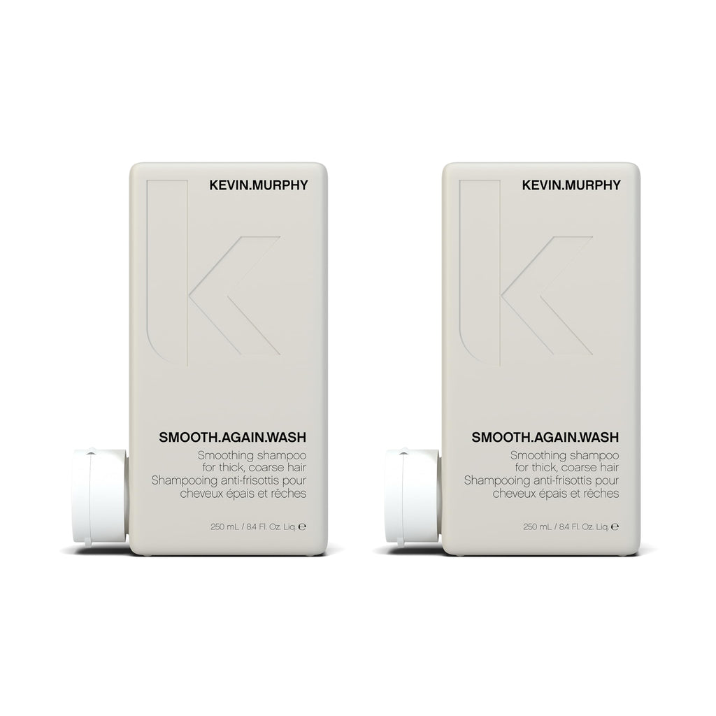 KEVIN.MURPHY SMOOTH.AGAIN WASH – Frizz Control Shampoo for Thick Hair (2 x 250 mL)