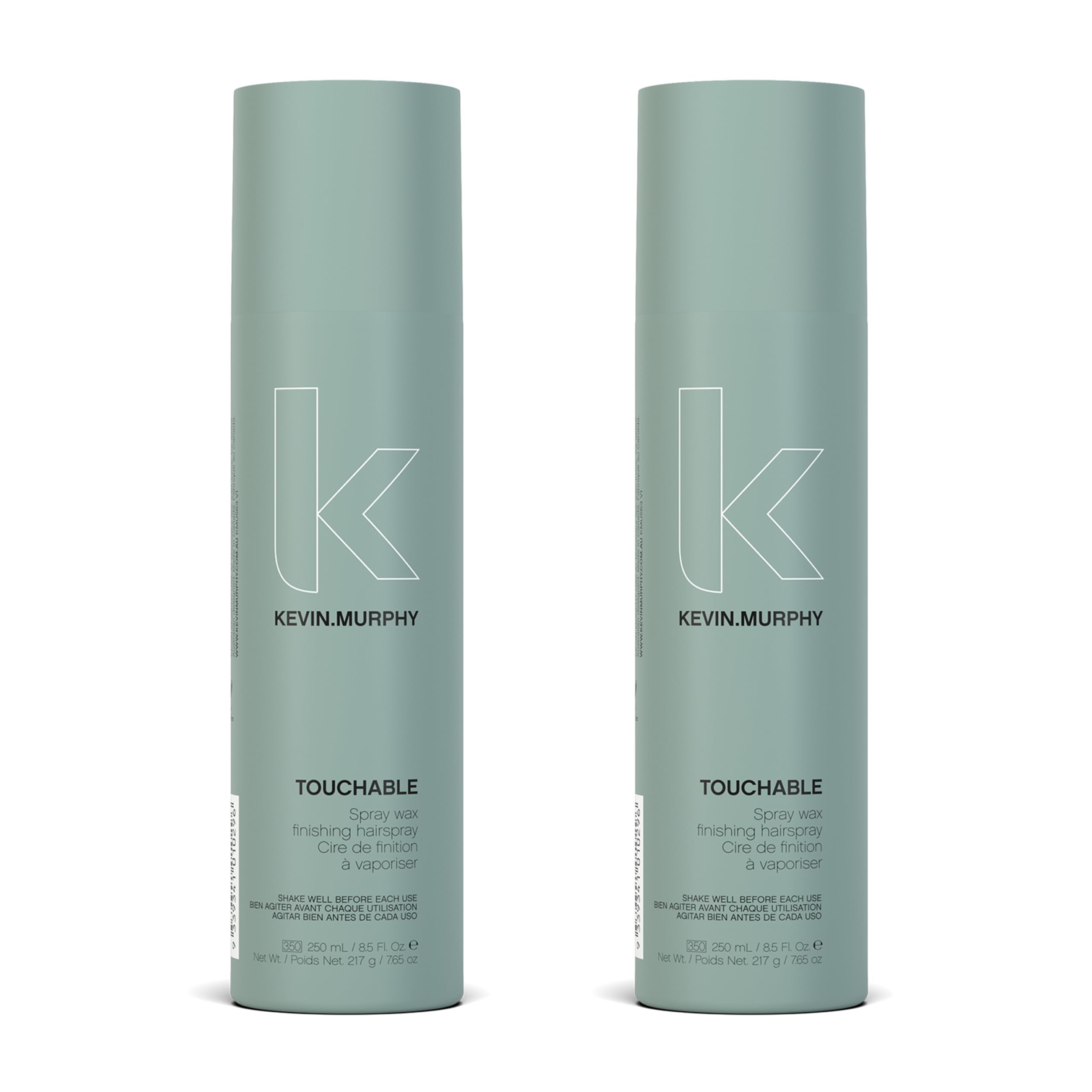 KEVIN.MURPHY TOUCHABLE Spray Wax Finishing Hair Spray – Texture & Hold (Pack of 2)