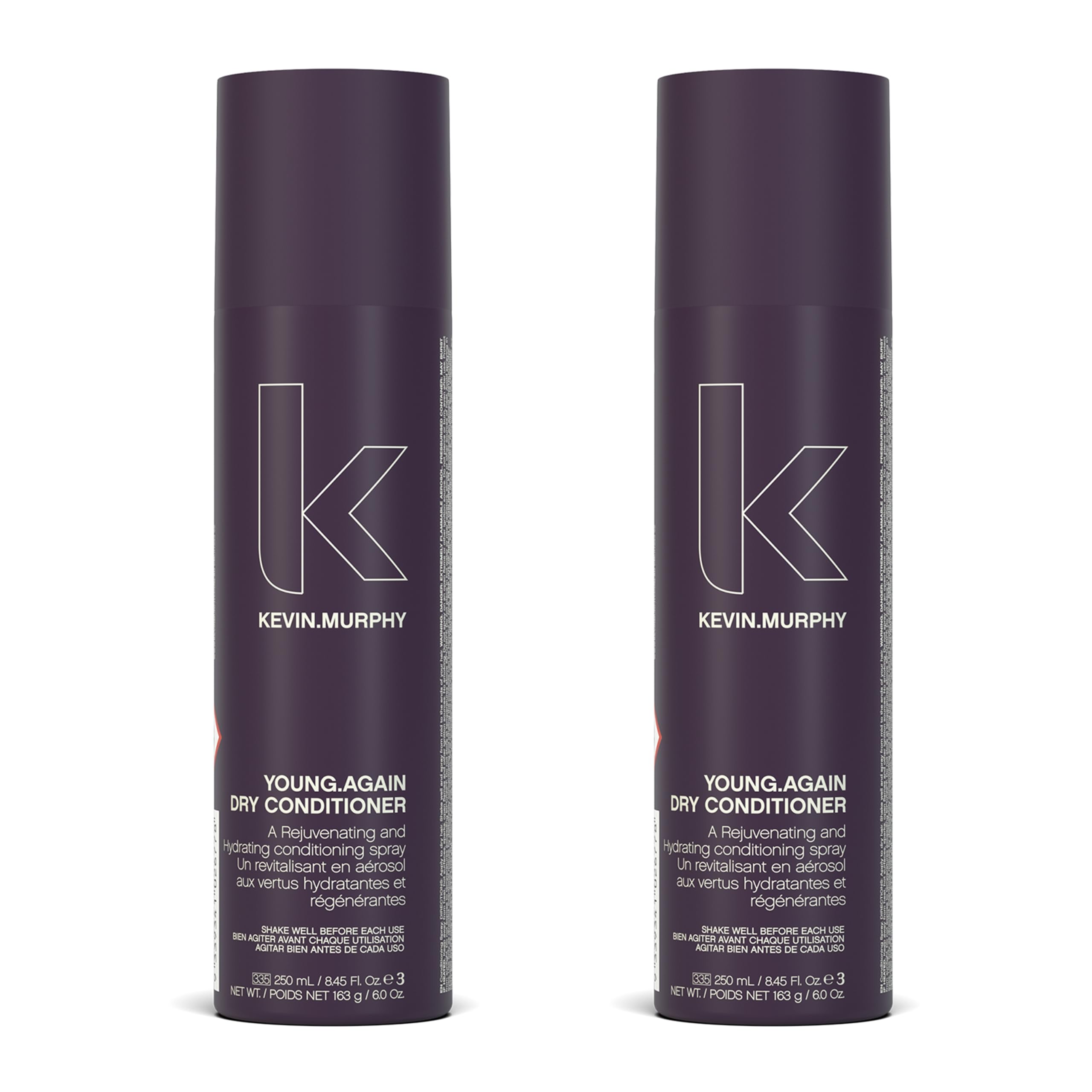 KEVIN.MURPHY YOUNG.AGAIN Dry Conditioner – Hydration & Detangling for Dry & Coloured Hair (2×250 ml)