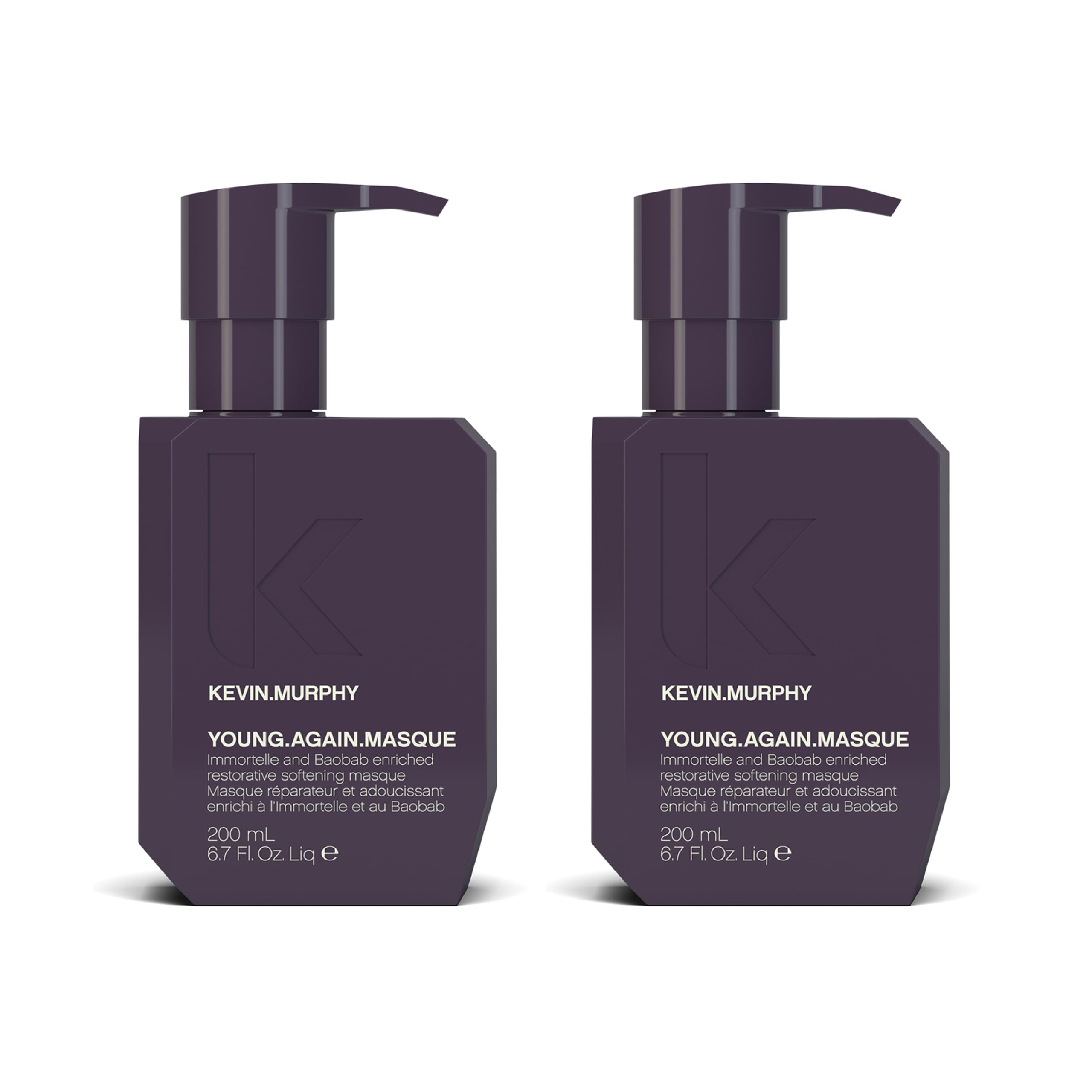 KEVIN.MURPHY Young.Again.Masque – Deep Conditioning Hair Masque for Damaged & Dry Hair (2 x 200 mL)