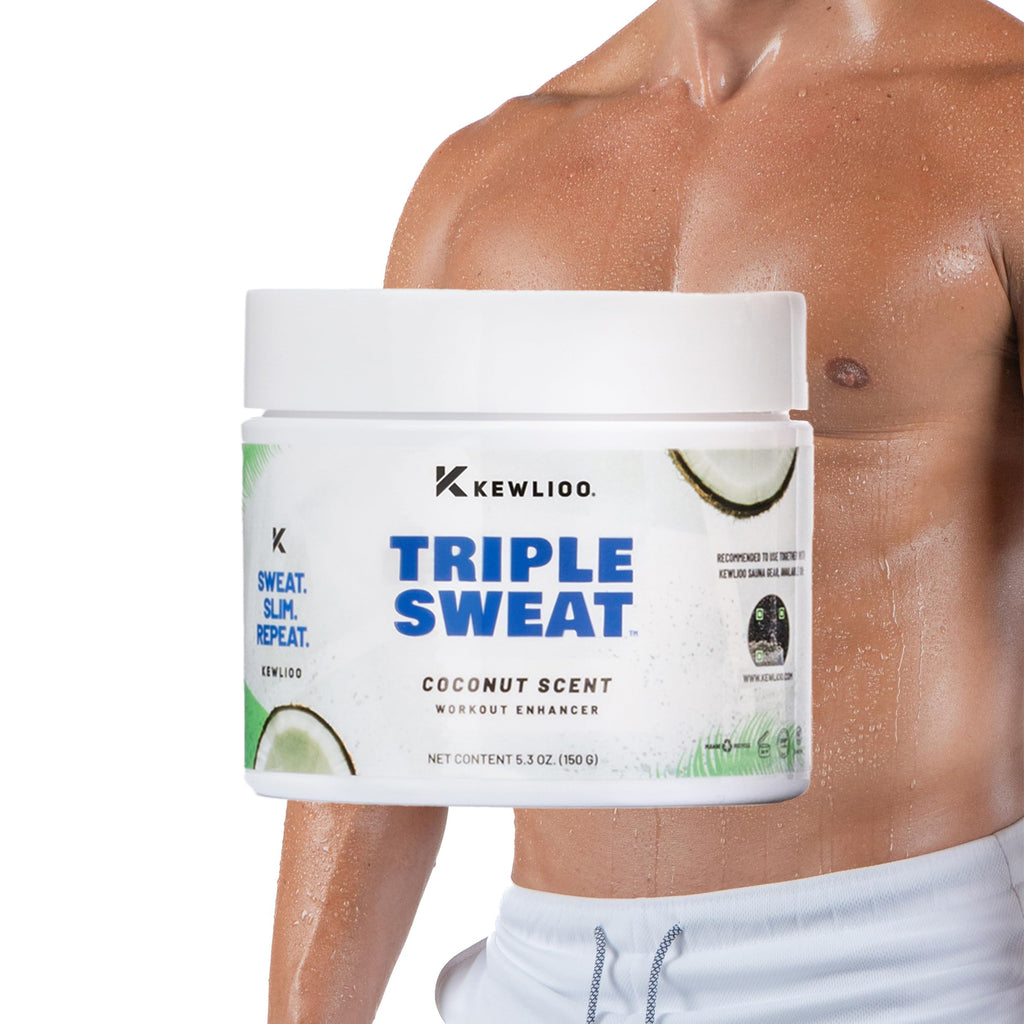 Kewlioo Triple Sweat Cream – Coconut | Heat-Activated Workout Gel