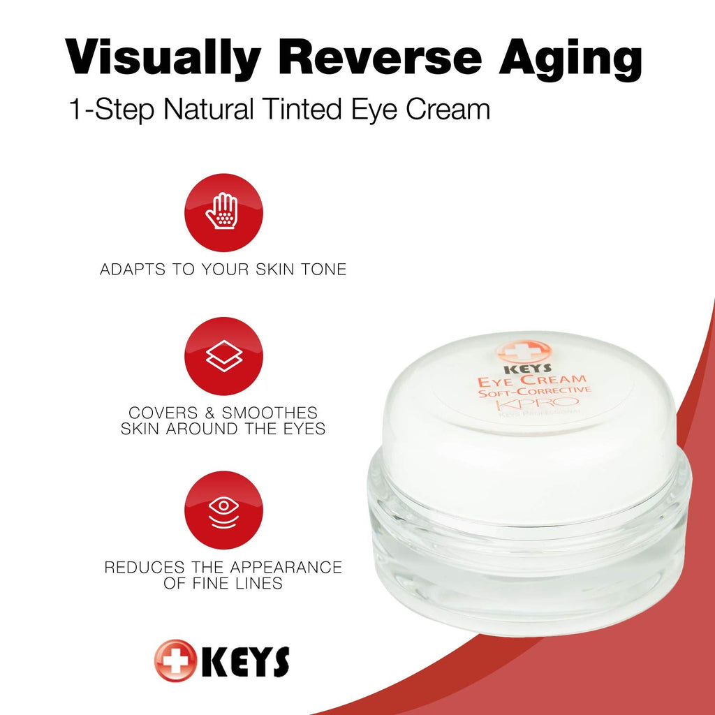 Keys KPRO Illuminating Tinted Eye Cream with OptiFX Adaptive Color Technology | 0.5 oz