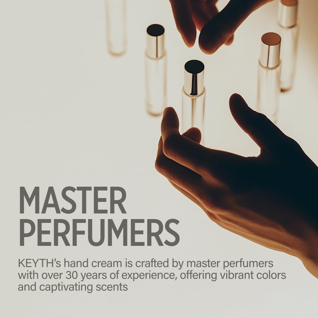 KEYTH Epic Fleur Perfumed Hand Cream – 70ml, Amber Woody Floral