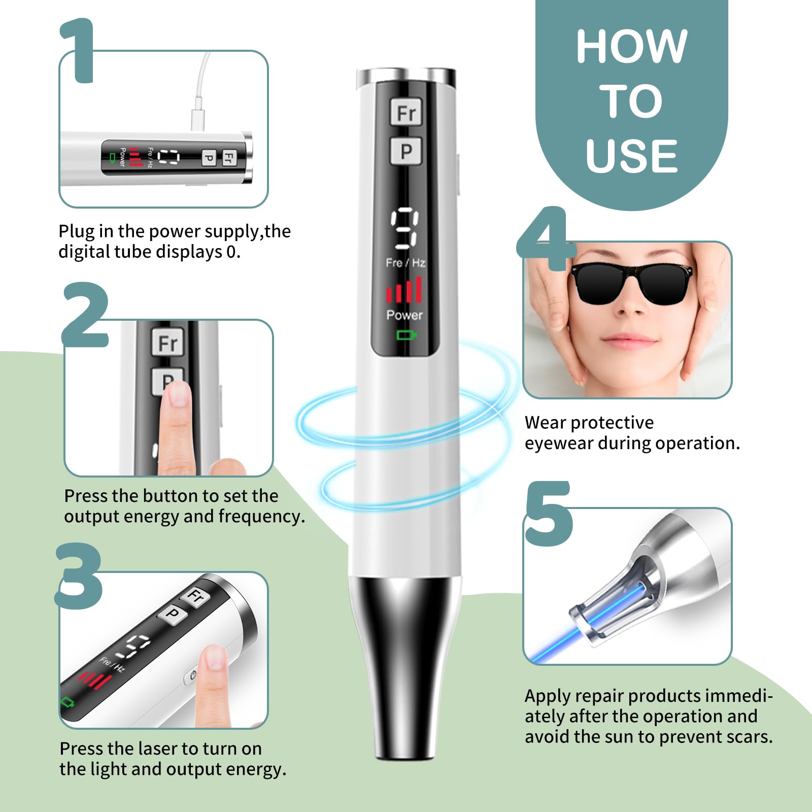 KFJUDHG PicoSecond Nd:YAG Laser System - Tattoo Removal Across All Skin Types - Use Friendly-TR-B05