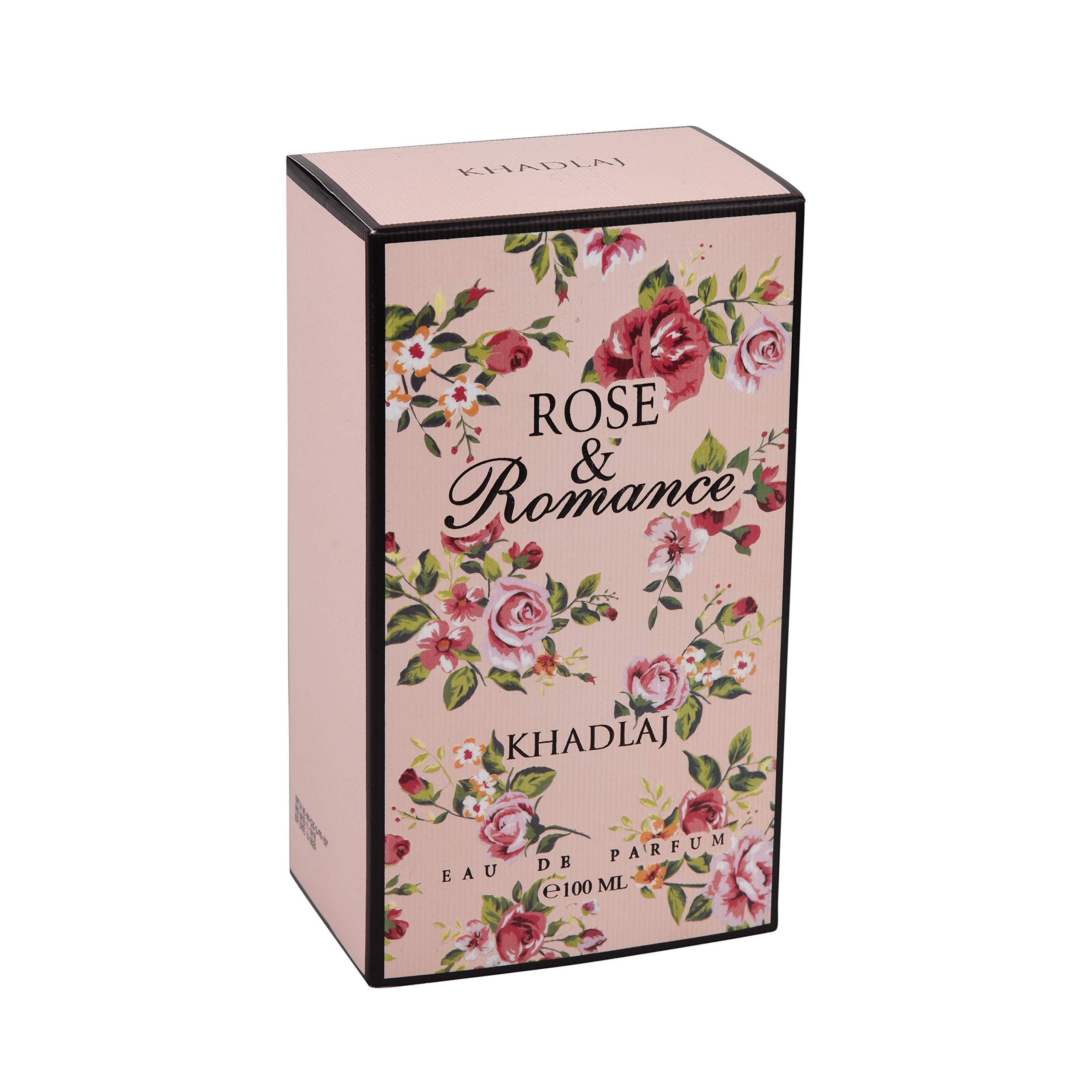 Khadlaj Rose & Romance Gold EDP Spray 100ML | Floral Amber Romance