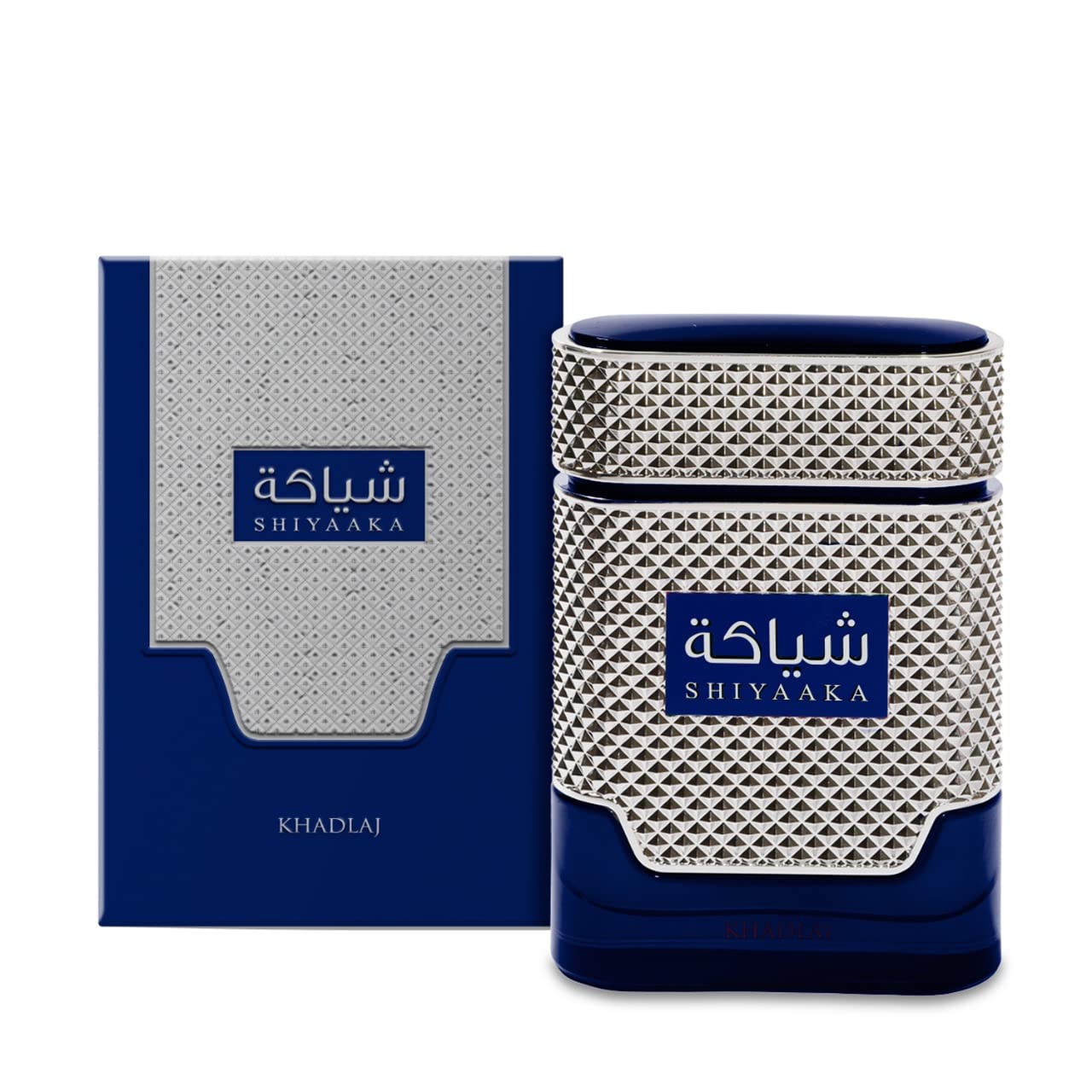 Khadlaj Shiyaaka Blue Eau De Parfum for Men – 3.4 oz | Long-Lasting Citrus & Musk