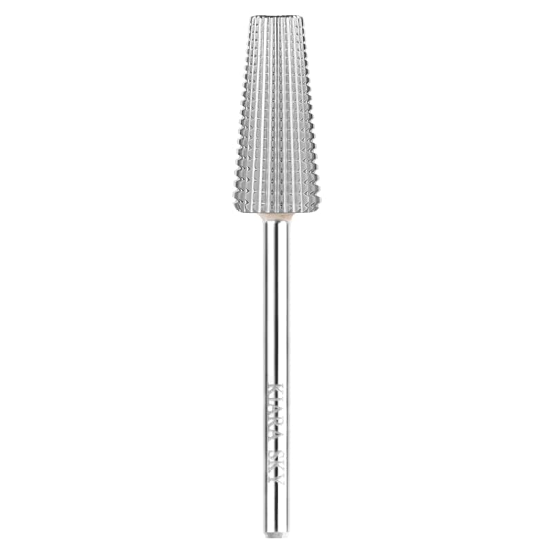 Kiara Sky 5-in-1 Fine Bit with Safety Edge – Stainless Steel Universal Nail Drill Bit