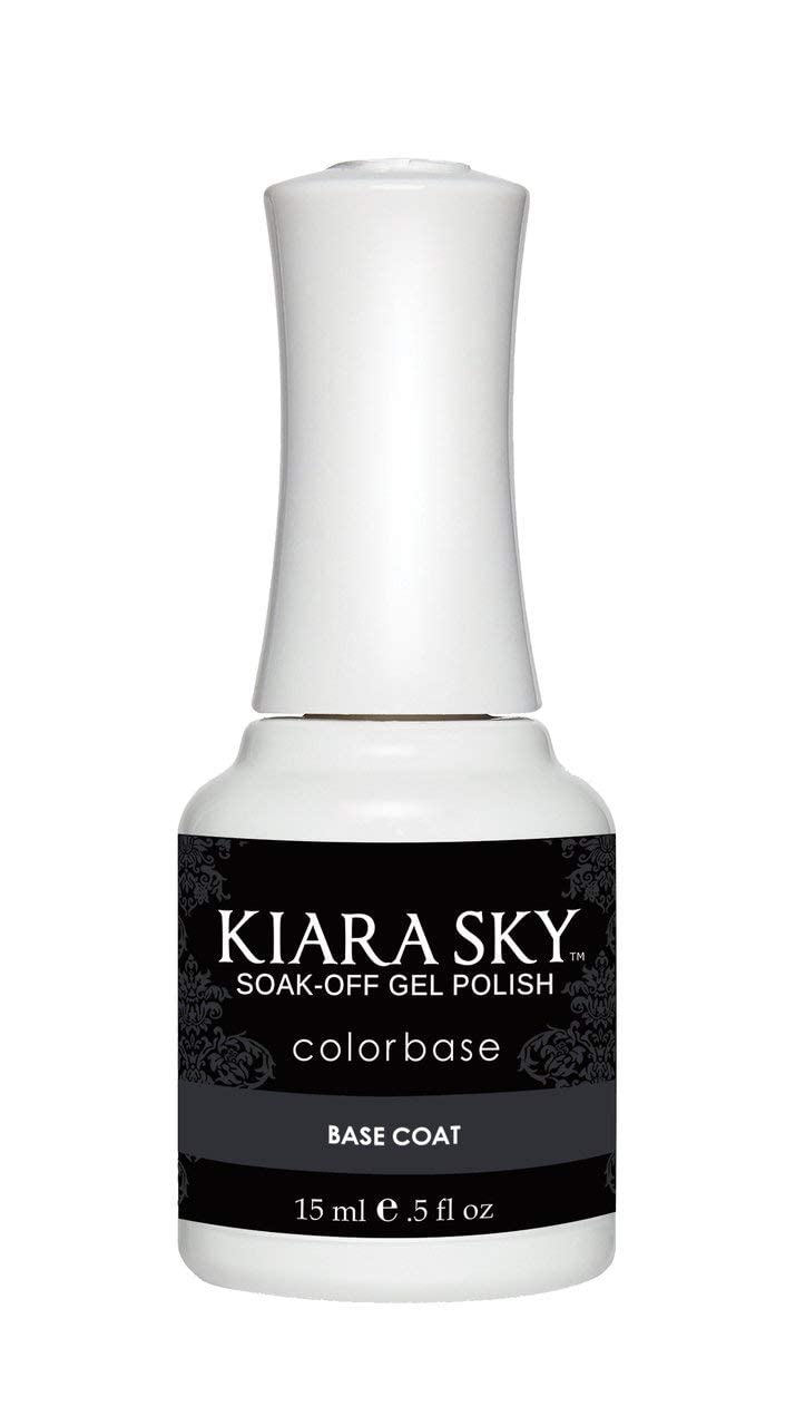 KIARA SKY Gel Polish Base Coat 0.5 oz – Adhesion Bond for Gel Polish