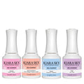 KIARA SKY Dip Manicure Nail Liquid Essentials | 0.5 fl oz | 4-Step Kit: Bond, Base, Seal, Top Coat