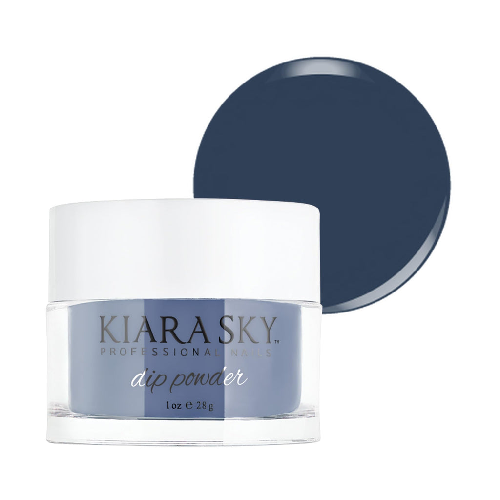 Kiara Sky Dip Powder Blue Tones Chill Pill – 1 oz | At-Home Manicure