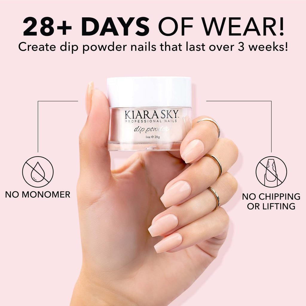 Kiara Sky Dip Powder Nude Tones Cheer Up Buttercup – 1 oz