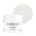Kiara Sky Iceberg Dip Powder – White Tones 1 oz | Stronger Nails, Cruelty-Free, Made in USA