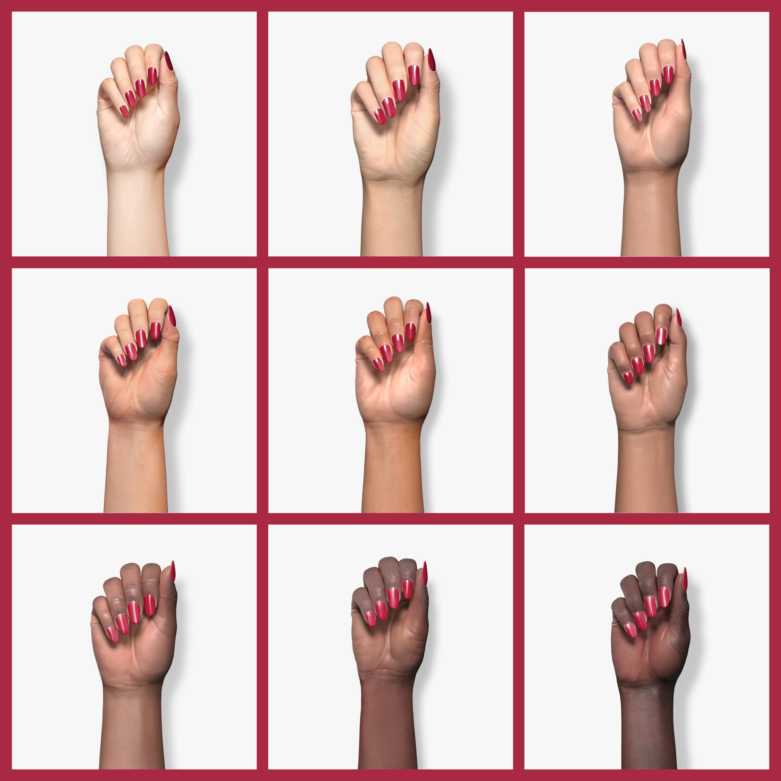 Kiara Sky Dip Powder Red Tones Socialite – 1 oz | Long-Lasting Nail Color