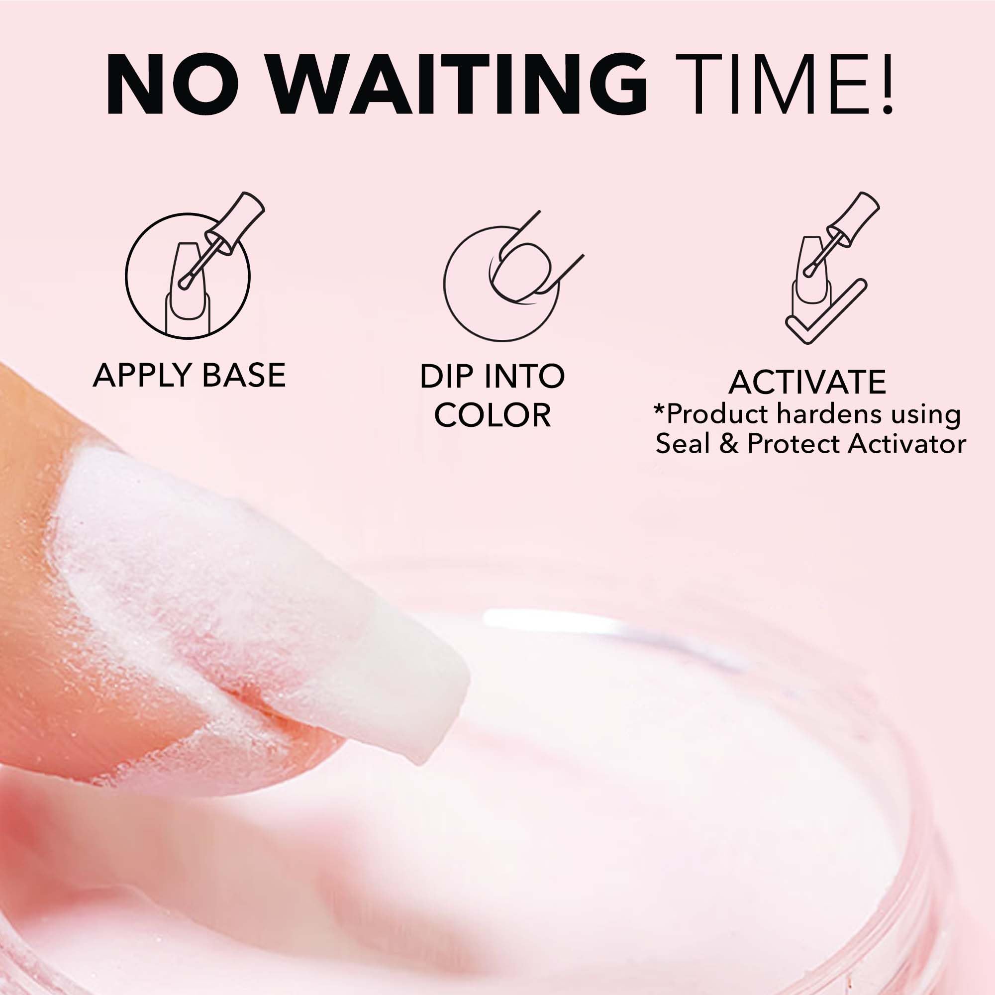 Kiara Sky Dip Powder Fireball – Red Tones, 1 oz | Pro Nail Color