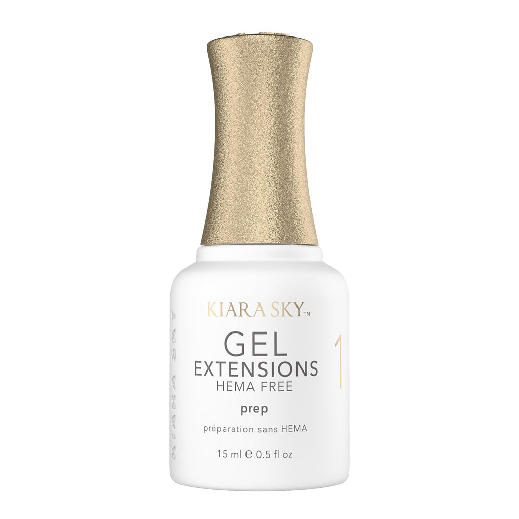 KIARA SKY Gel Extension Essentials Step 1 Prep – HEMA-Free Nail Prep 0.5 oz
