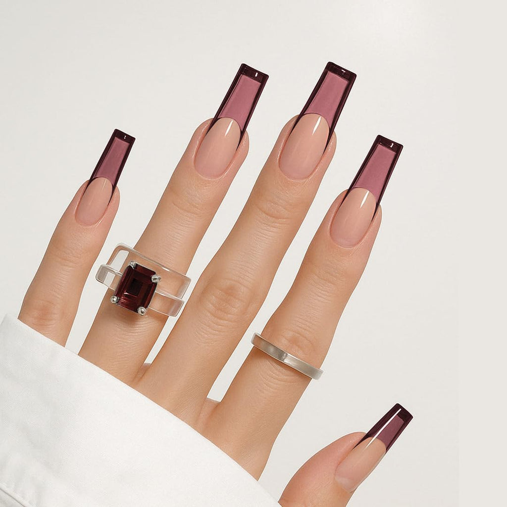 KIARA SKY Jelly Tints Soak Off Gel Polish Glampire – 15ml, HEMA-Free, Rich One-Coat Color