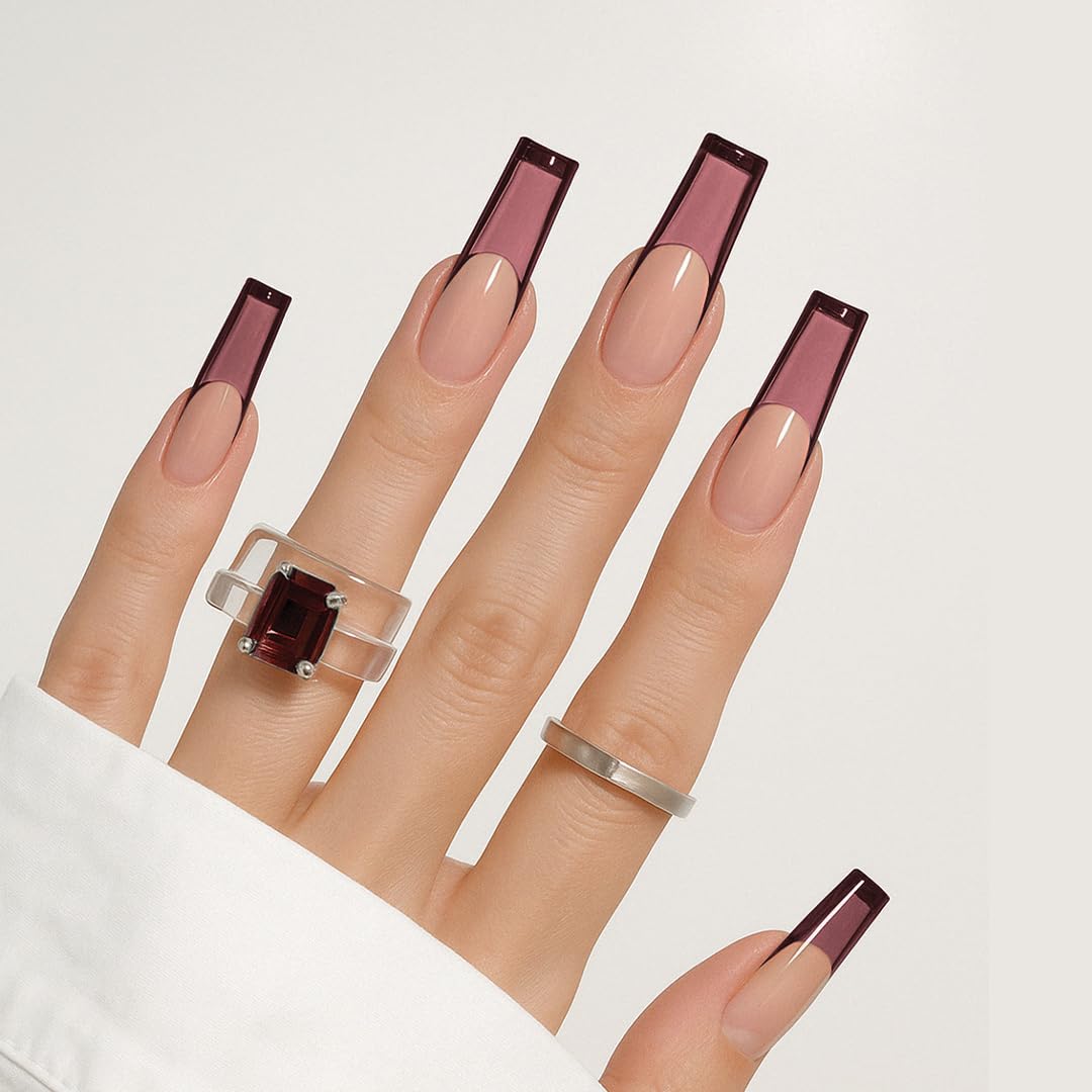 KIARA SKY Jelly Tints Soak Off Gel Polish Glampire – 15ml, HEMA-Free, Rich One-Coat Color