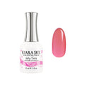 KIARA SKY Jelly Tints Heat Stroke Neon Pink Gel Polish | One-Coat Coverage