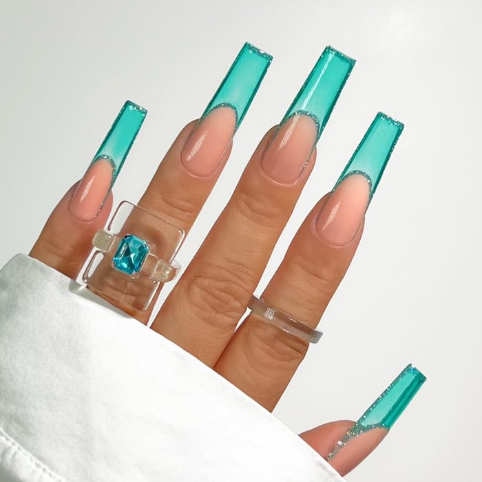 Kiara Sky Jelly Tints You Succulent Teal Gel Polish 15ml – Soak Off