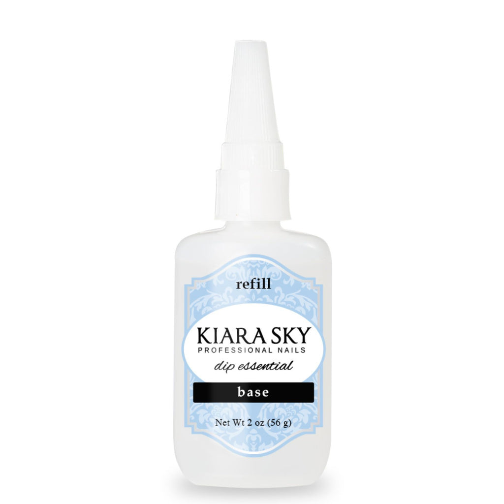 Kiara Sky Liquid Essentials Dip Manicure Base Coat | 2 oz Refill | Step 2 Base Coat