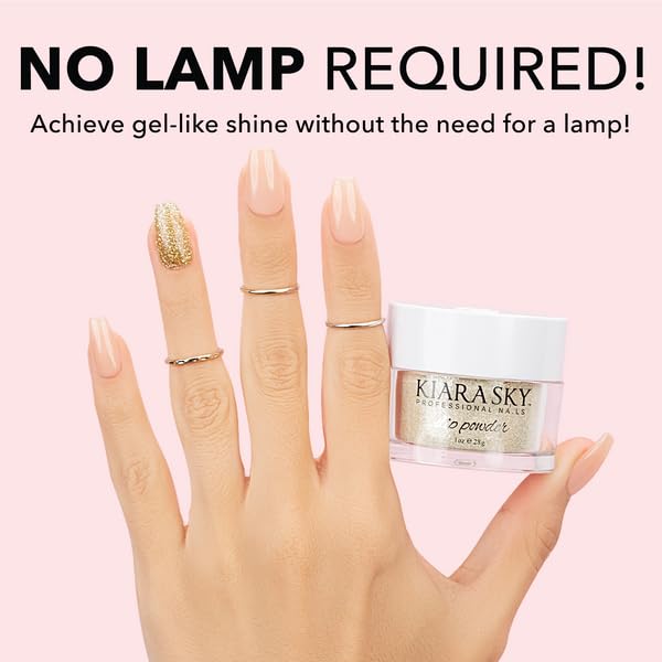 KIARA SKY Liquid Essentials Dip Manicure — Base Coat & Top Coat Duo, 0.5 fl oz