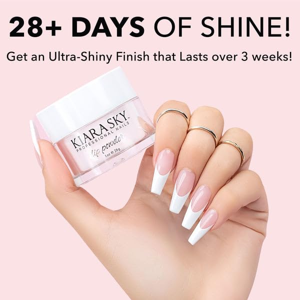 KIARA SKY Liquid Essentials Dip Manicure — Base Coat & Top Coat Duo, 0.5 fl oz