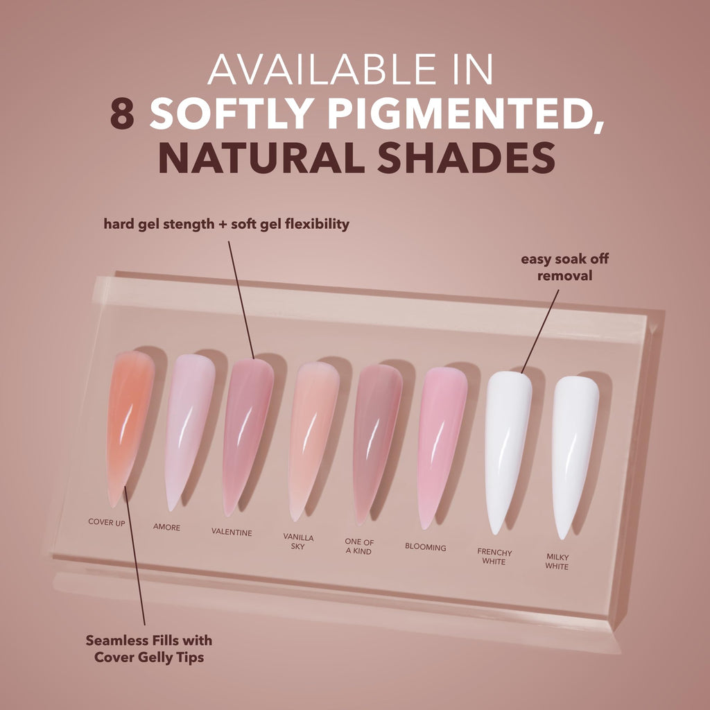 KIARA SKY Hema-Free Builder Nail Gel – Frenchy White, 0.5 Fl oz