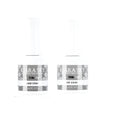KIARA SKY Ultimate Gel Top Coat & Base Coat Duo 15ml | Soak Off Gel Polish Formula