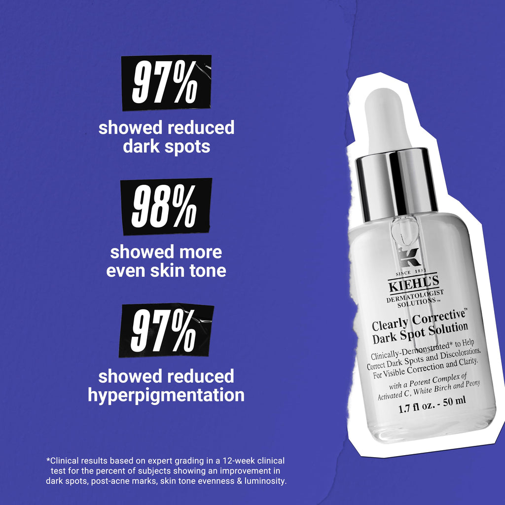 Kiehl's Clearly Corrective Dark Spot Serum | Brightening Facial Serum for Even Skin Tone