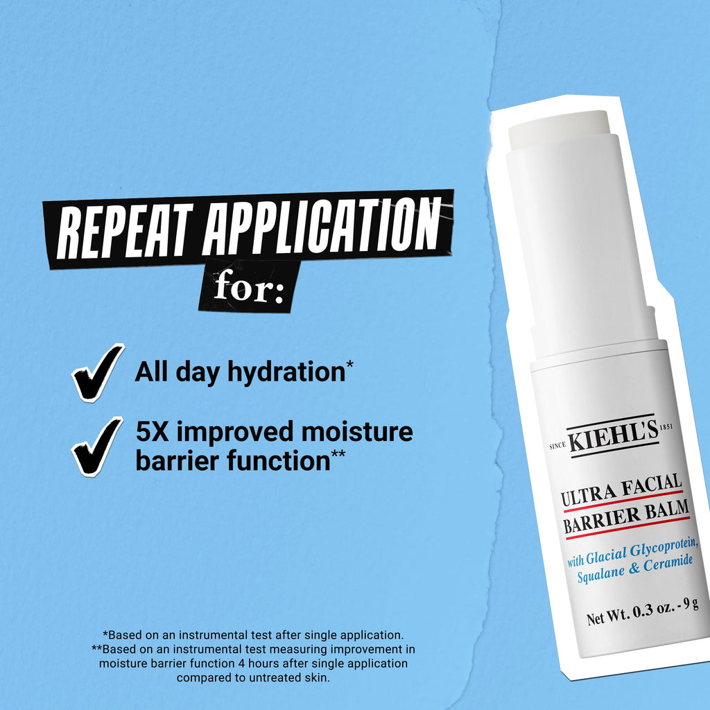 Kiehl's Ultra Facial Barrier Balm Stick — On-The-Go Hydration for All Skin Types