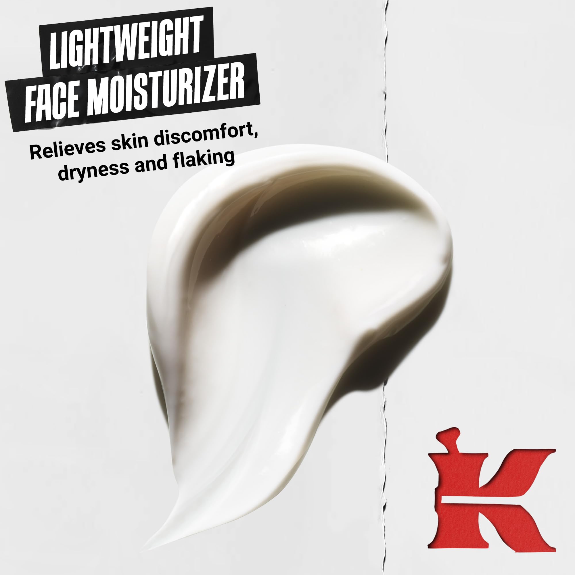 Kiehl's Ultra Facial Recovery Barrier Cream – Lightweight Moisturizing Face Cream for Dry & Sensitive Skin (1.7 fl oz)
