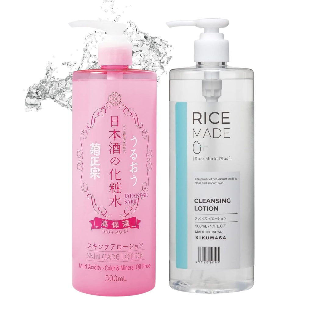 Kikumasamune Daily Moisturizer 2-in-1 Toner & Makeup Remover | Fermented Rice & Amino Acids