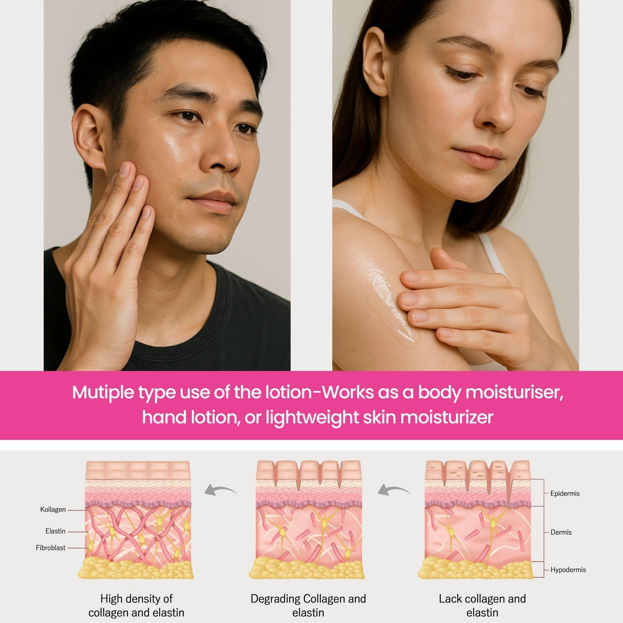Kikumasamune Hydrating Face Lotion & Vitamin C Serum Duo – Fermented Rice, Ceramide & Soy Protein