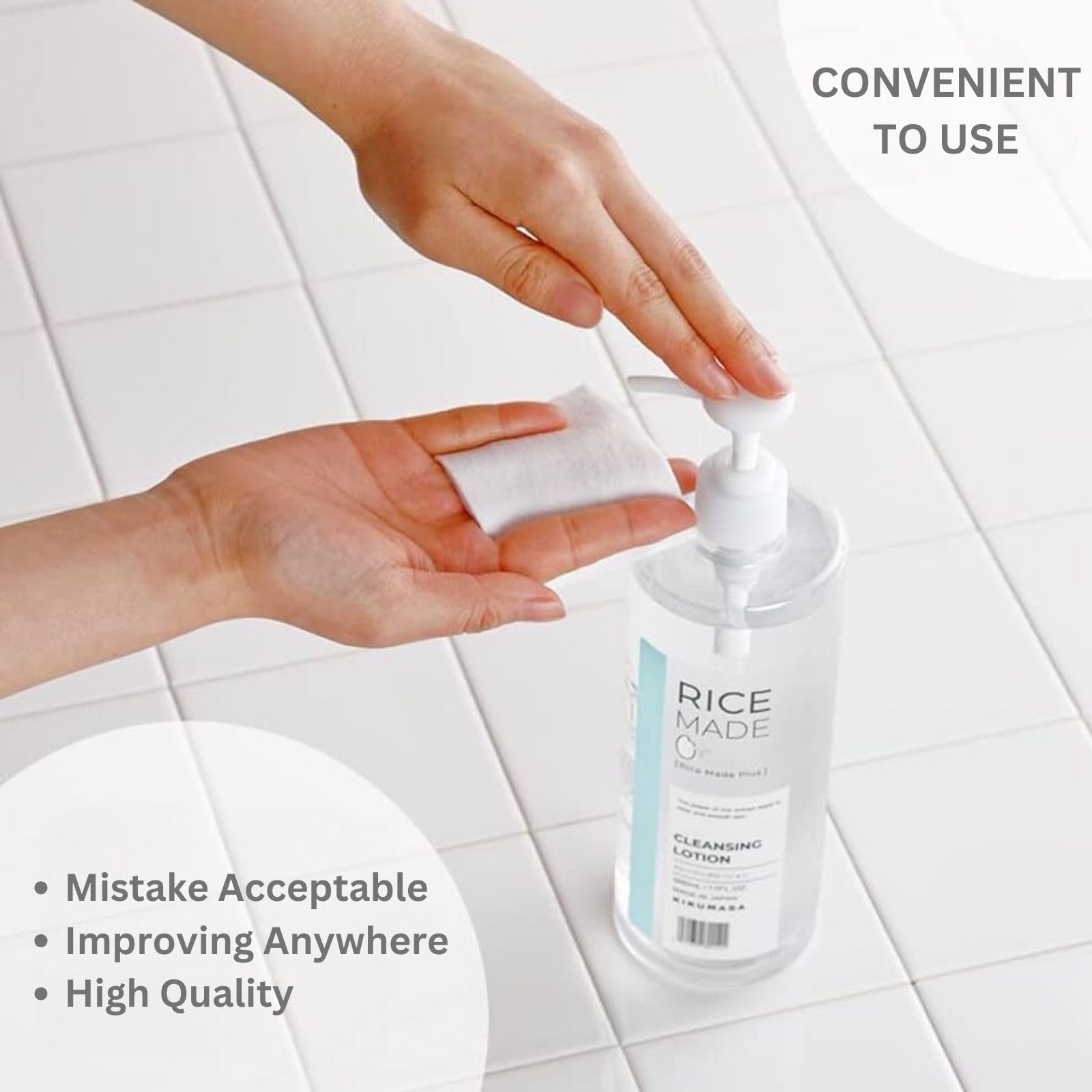Kikumasamune Daily Moisturizer 2-in-1 Toner & Makeup Remover | Fermented Rice & Amino Acids