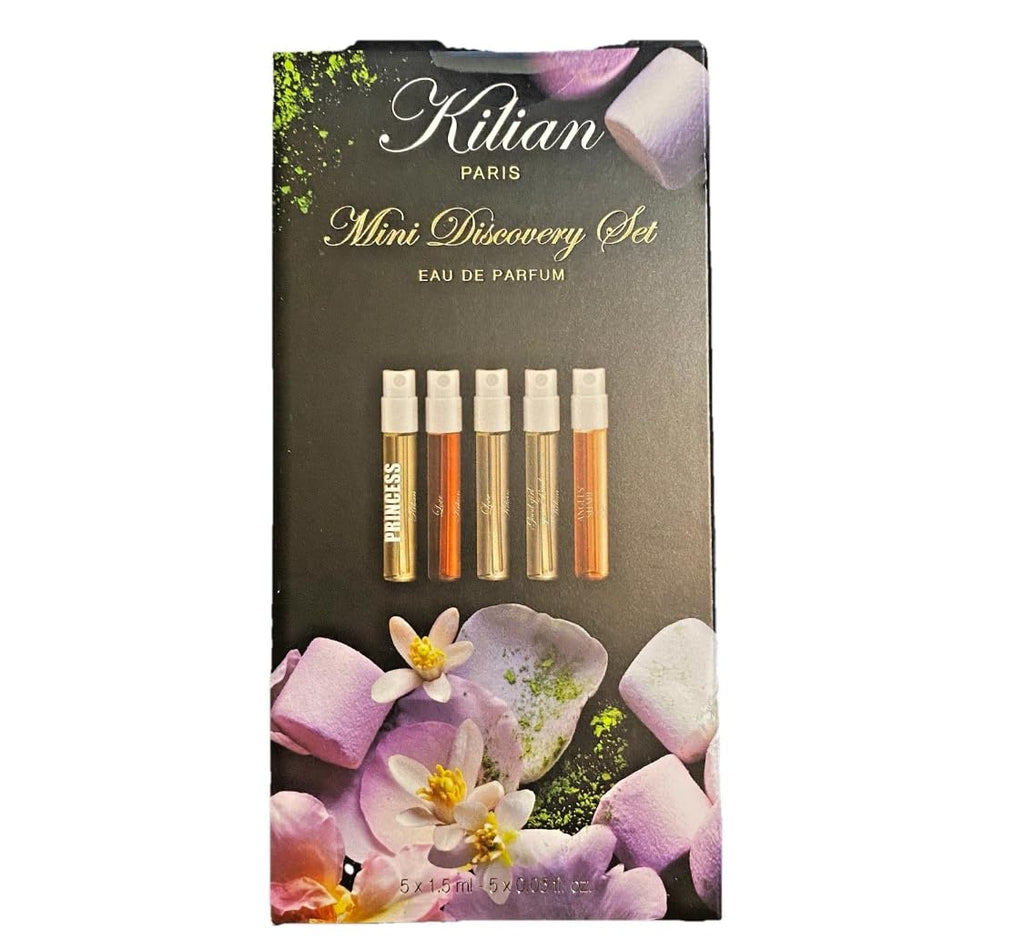 Kilian Paris Mini Discovery Set: 5x1.5ml EDP Samples (Love Don't Be Shy, Princess, Angels' Share, Good Girl Gon Bad, Love Don't Be Shy Eau Fraiche)