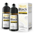 Kilomets Black Hair Dye Shampoo Pack 2 – 100% Grey Coverage in Minutes, Ammonia Free at Home