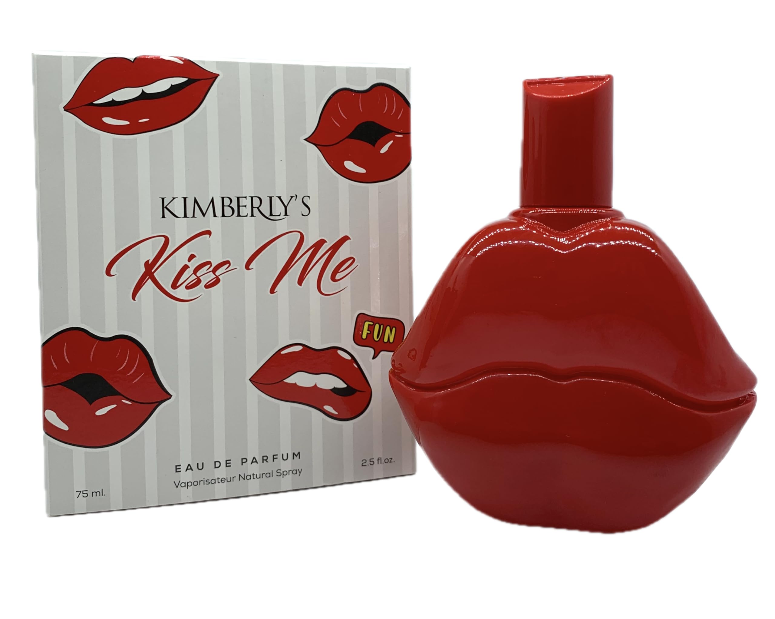Kimberly's Kiss Me Women's Perfume – Pack of 2, 2.5 fl oz EDP Spray