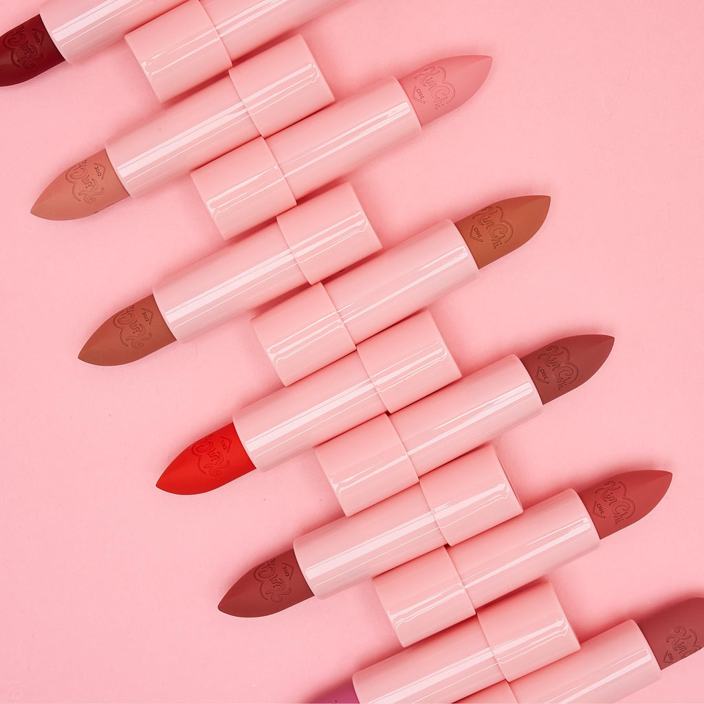 Kimchi Chic Marshmallow Butter Lippie – Soft Creamy Lipstick in Café Au Lait | Bold Pigment, Long-Lasting, Cruelty-Free