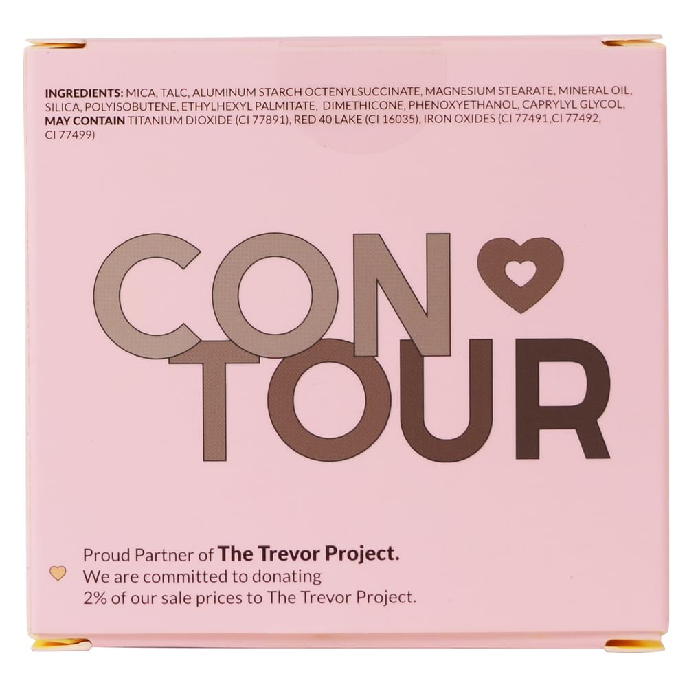 KimChiChic Beauty Thailor Contour Duo – 2-in-1 Matte Contour Palette, Heart-Shaped Compact