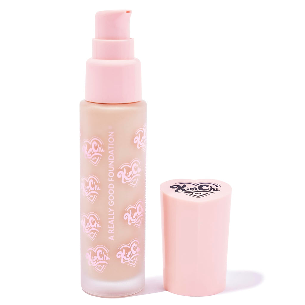Kimchi Chic KimChiChic Beauty A Really Good Foundation – Medium to Full Coverage (102L) | Vegan & Cruelty-Free