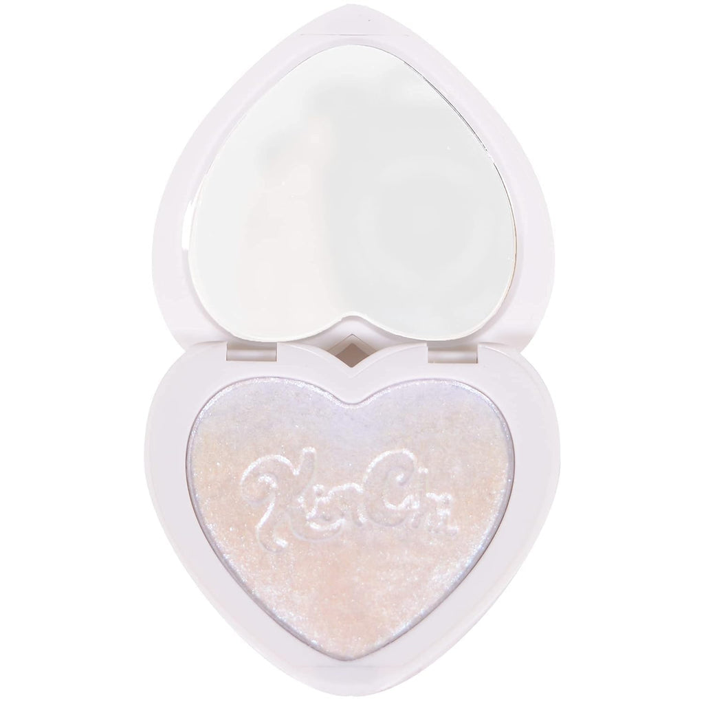 Kimchi Chic Pearl Gone Wild Highlighter – Iridescent Glow, Built-In Mirror, Cruelty-Free