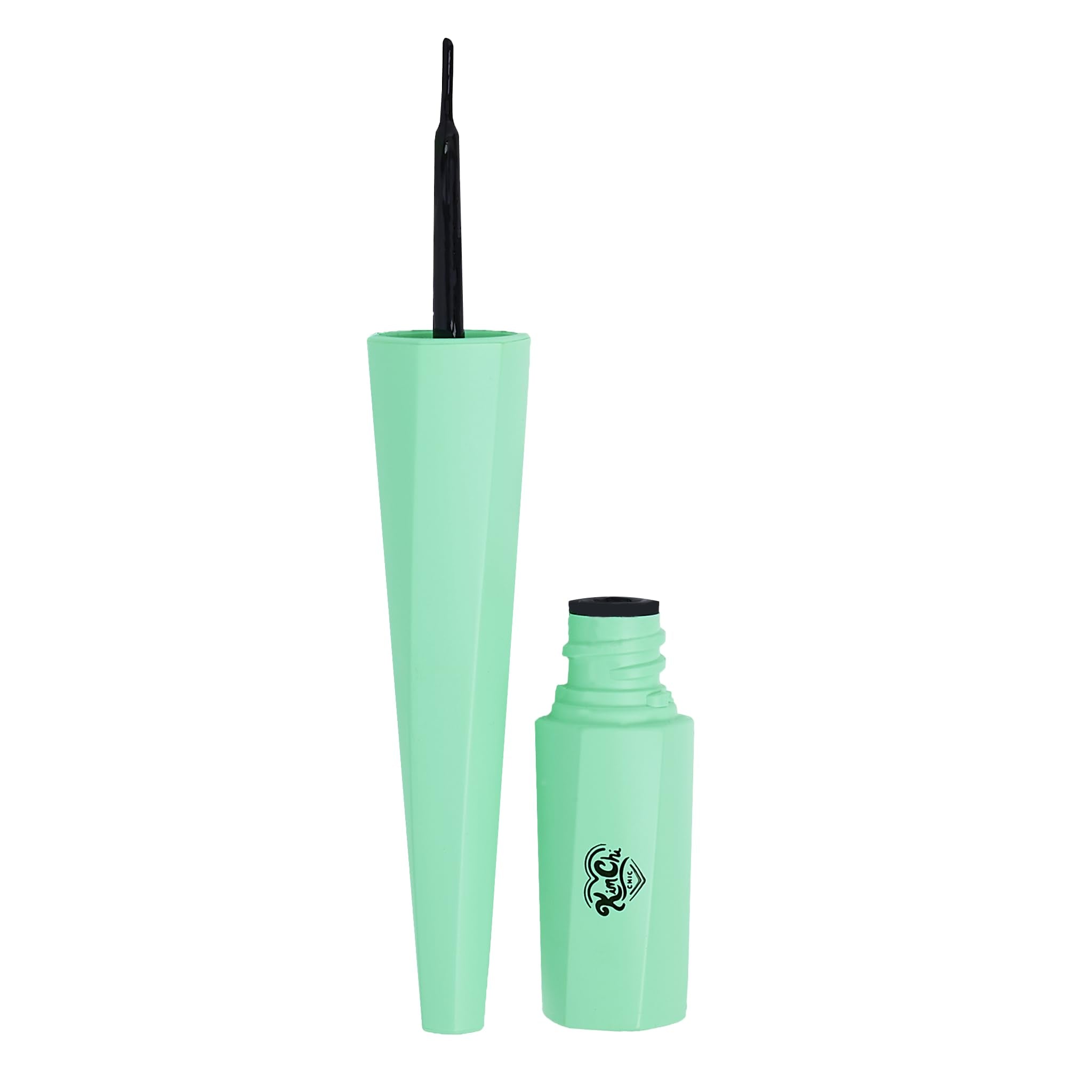 KimChiChic Beauty Stage Proof Liquid Liner – Waterproof, Smudge-Proof, Blackest Black