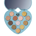 Kimchi Chic Spinning Hearts Love Eyeshadow Palette — 12 Shades for Soft Glam to Bold Looks, Long-Lasting