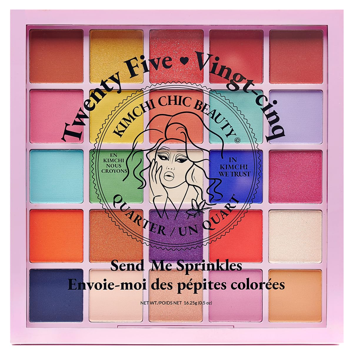 Kimchi Chic Twenty Five Eyeshadow Palette – 25 Matte & Shimmer Shades | Cruelty-Free & Vegan