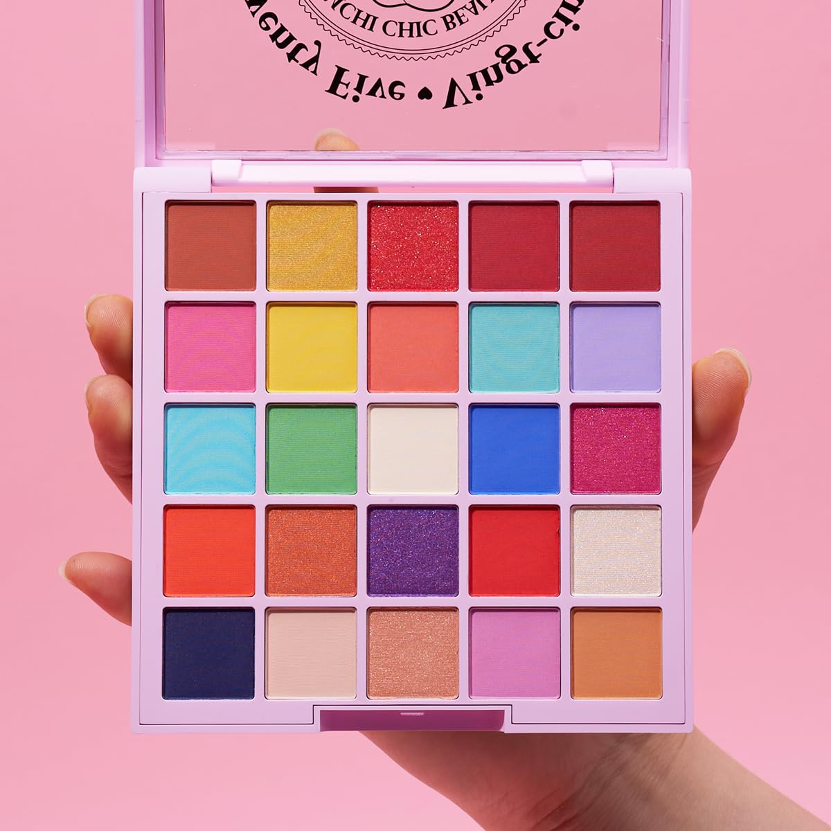 Kimchi Chic Twenty Five Eyeshadow Palette – 25 Matte & Shimmer Shades | Cruelty-Free & Vegan
