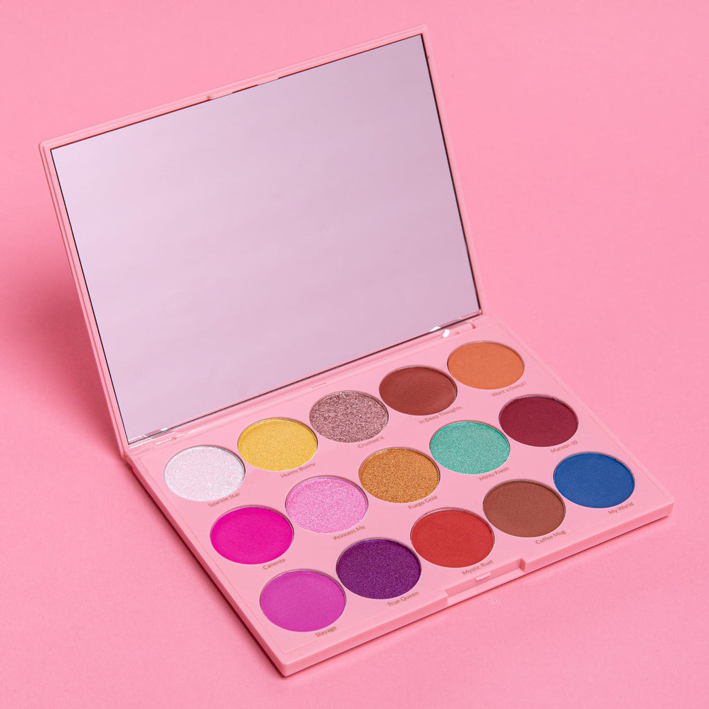 Kimchi Chic Beauty The Happy Palette - You Make Me Happy | Bold, Long-Lasting Eyeshadows