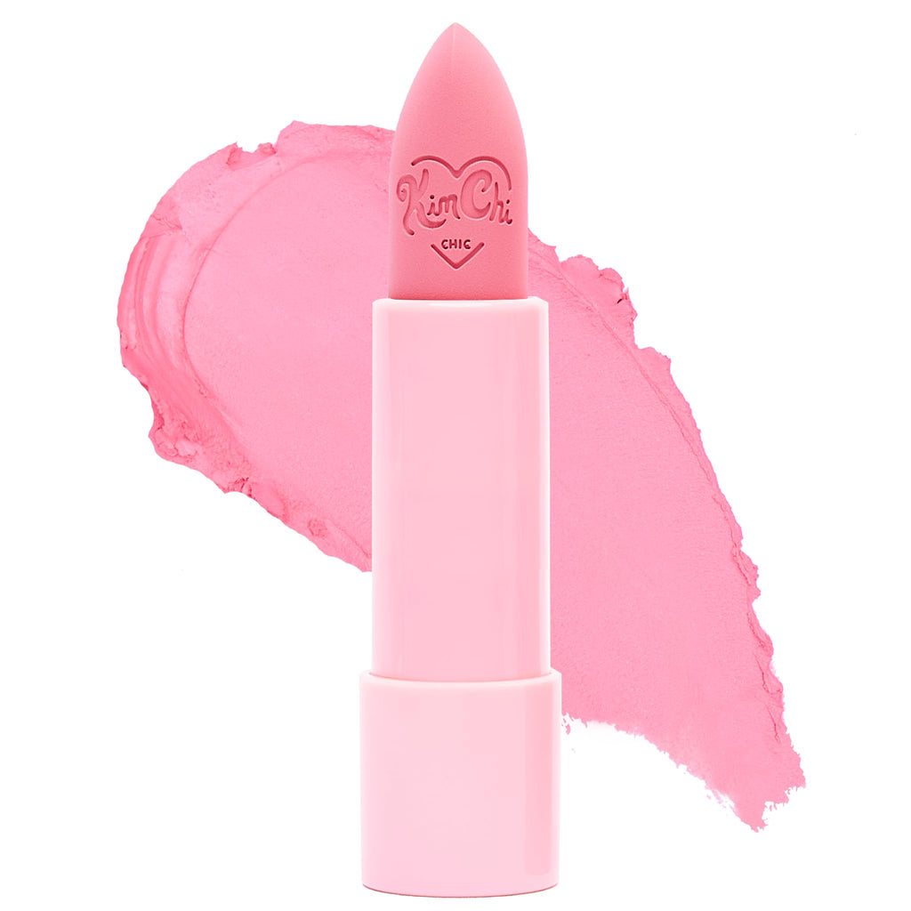KimChiChic Marshmallow Butter Lippie 04-Nineteen – Creamy Lipstick, Bold Pigment, Long-Lasting, Cruelty-Free 0.15oz