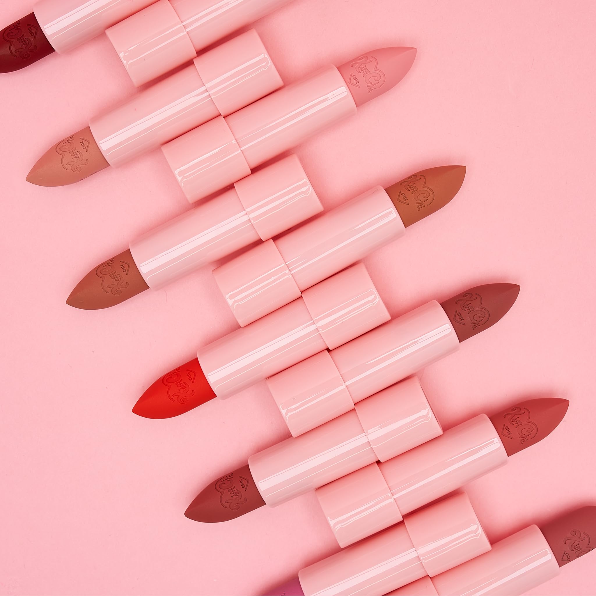 KimChiChic Marshmallow Butter Lippie 04-Nineteen – Creamy Lipstick, Bold Pigment, Long-Lasting, Cruelty-Free 0.15oz