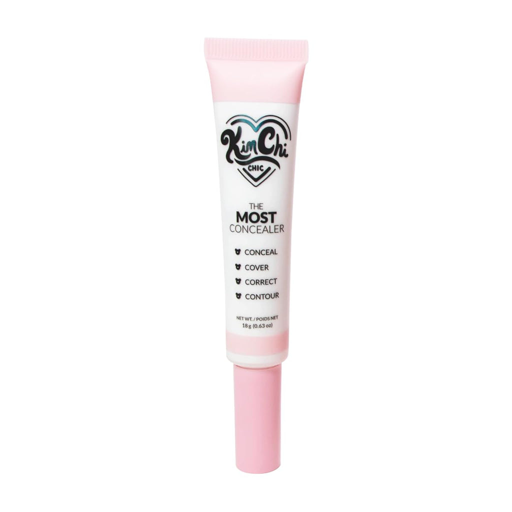 KimChiChic Beauty The Most Concealer | Full Coverage & Water-Resistant, Multi-Use with Brush